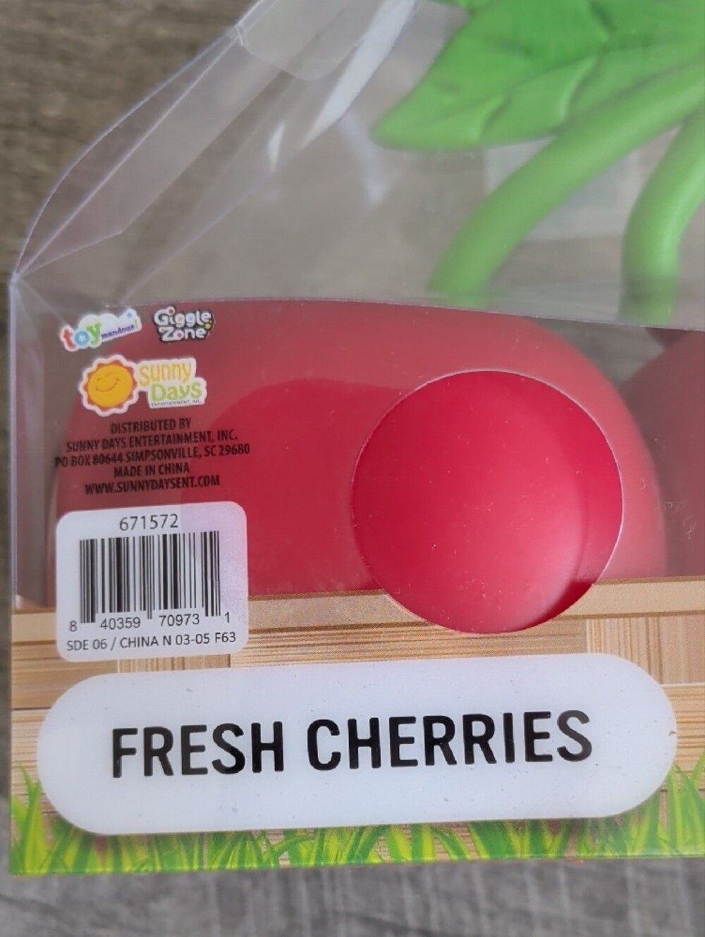 Sunny Days Squeezy Cherries Jumbo Squishy Viral Sensory Fidget NEW - Picture 6 of 6